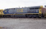 CSX 638 heading for work at the pig ramp